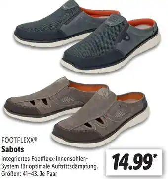 Lidl FOOTFLEXXⓇ Sabots Angebot