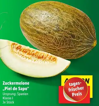 Lidl Zuckermelone ,,Piel de Sapo" Angebot