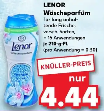 Kaufland LENOR Wäscheparfüm 210 g Fl. Angebot