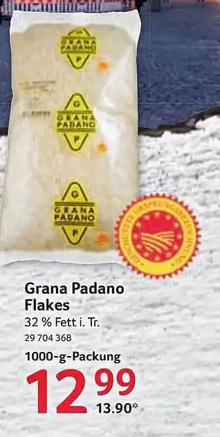 Selgros Grana Padano Flakes Angebot