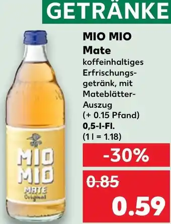 Kaufland ΜΙΟ ΜΙΟ Mate 0,5 L-Fl. Angebot