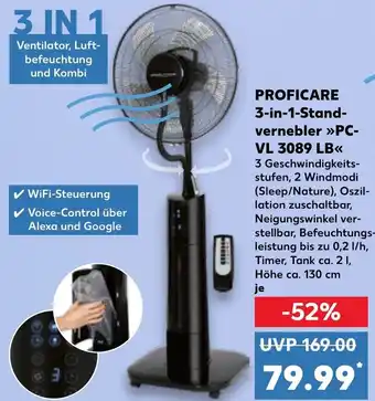 Kaufland PROFICARE 3-in-1-Standvernebler »PC-VL 3089 LB<< Angebot