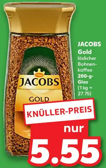 Kaufland JACOBS Gold 200-g-Glas Angebot