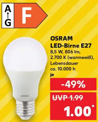 Kaufland OSRAM LED-Birne E27 Angebot