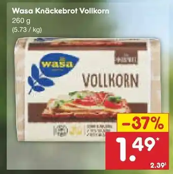 Netto Marken-Discount Wasa Knäckebrot Vollkorn 260g Angebot