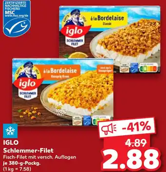 Kaufland IGLO Schlemmer-Filet 380-g-Packg. Angebot