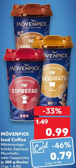 Kaufland MÖVENPICK Iced Coffee 200 g Becher Angebot