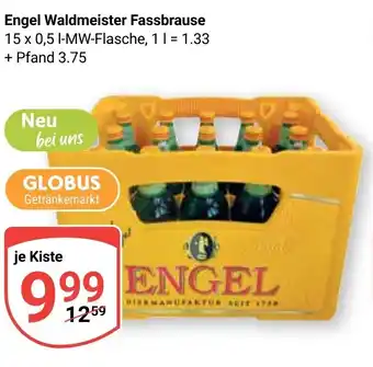 Globus Engel Waldmeister Fassbrause 15 x 0,5 I-MW-Flasche, Angebot