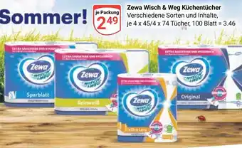 Globus Zewa Wisch & Weg Küchentücher Angebot