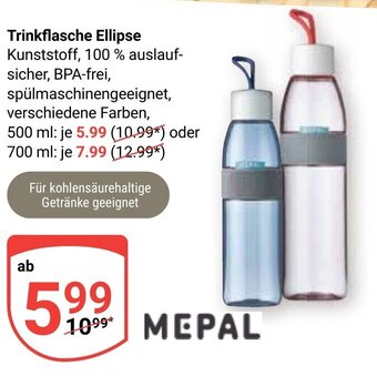 Globus Mepal Trinkflasche Ellipse Angebot