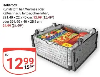 Globus Isolierbox Angebot