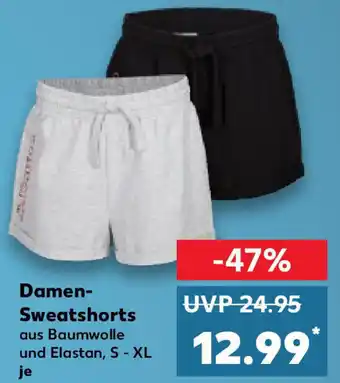 Kaufland Kappa Damen-Sweatshorts Angebot