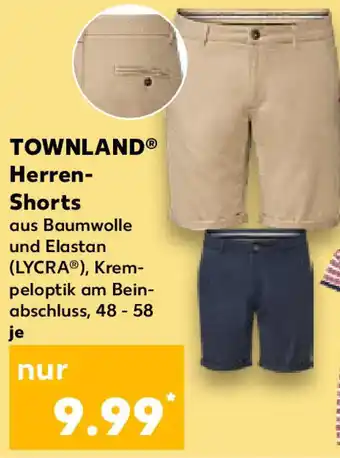 Kaufland TOWNLANDⓇ Herren- Shorts Angebot