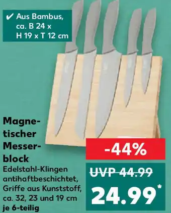 Kaufland Russell Hobbs Magnetischer Messerblock 6-teilig Angebot