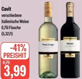 Feneberg Cavit 0,75 L Flasche Angebot