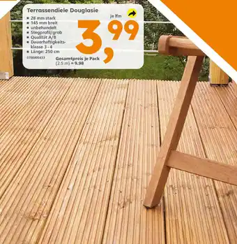 Globus Baumarkt Terrassendiele Douglasie Angebot