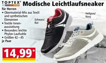 Norma TOPTEX Sport Modische Leichtlaufsneaker Angebot