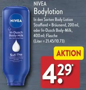 Aldi Nord NIVEA Bodylotion 400 ml Angebot