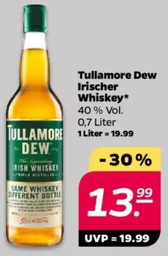 NETTO Tullamore Dew Irischer Whiskey 0,7 Liter Angebot