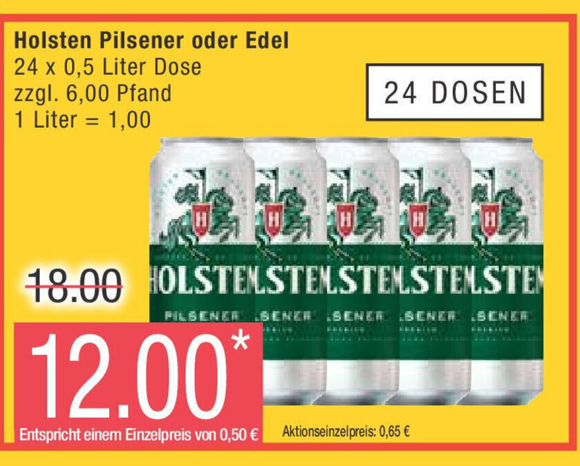 Spannende Holsten Edel Angebot Bild