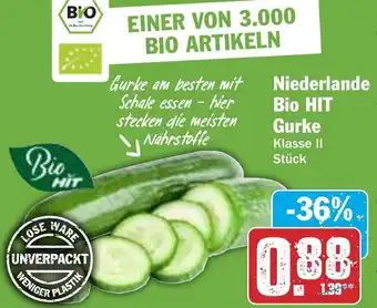 Hit Niederlande Bio HIT Gurke Angebot