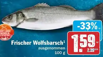 Hit Frischer Wolfsbarsch 100 g Angebot