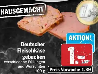 Hit Deutscher Fleischkäse gebacken 100 g Angebot