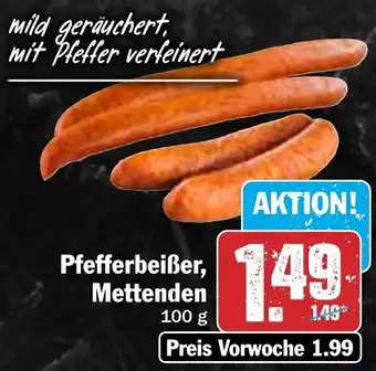 Hit Pfefferbeißer, Mettenden 100 g Angebot