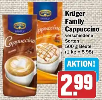 Hit Krüger Family Cappuccino 500 g Beutel Angebot