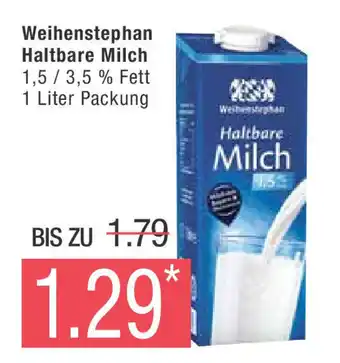 Marktkauf Weihenstephan Haltbare Milch1 Liter Angebot