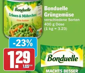 Hit Bonduelle Grüngemüse 400 g Dose Angebot