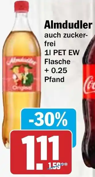 Hit Almdudler 1 L Angebot