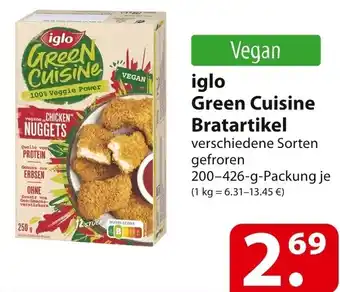 Famila Nord Ost iglo Green Cuisine Bratartikel 200-426 g Packung Angebot