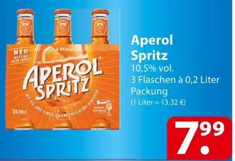 Famila Nord Ost Aperol Spritz 3 Flaschen à 0,2 Liter Angebot