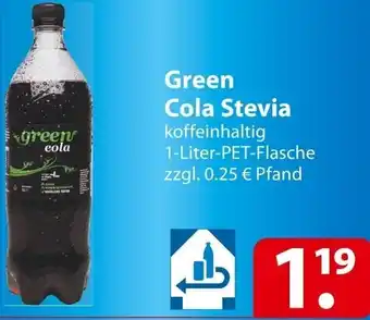 Famila Nord Ost Green Cola Stevia 1-Liter-PET-Flasche Angebot