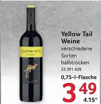 Selgros Yellow Tail Weine Angebot