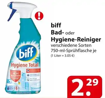 Famila Nord Ost biff Bad- oder Hygiene-Reiniger 750 ml Angebot