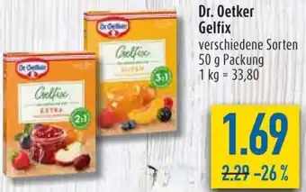 diska Dr. Oetker Gelfix 50 g Packung Angebot