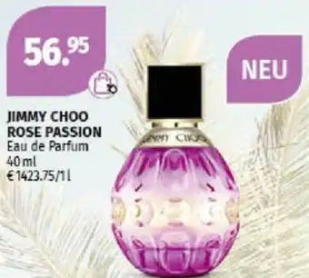 Müller JIMMY CHOO ROSE PASSION Eau de Parfum 40 ml Angebot