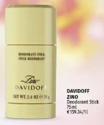 Müller DAVIDOFF ZINO Deodorant Stick 75 ml Angebot
