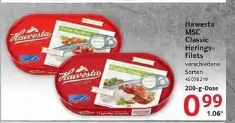 Selgros Hawesta Msc Classic Heringsfilets Angebot