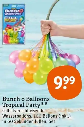 tegut Bunch o Balloons Tropical Party Angebot