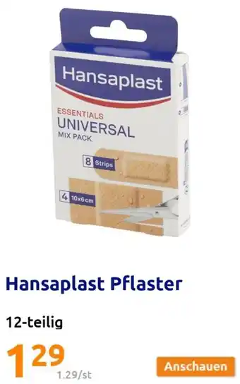 Action Hansaplast Pflaster 12-teilig Angebot