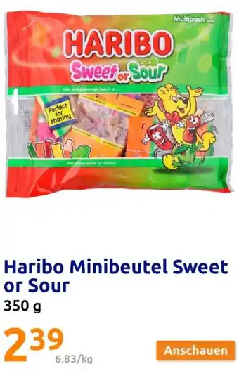 Action Haribo Minibeutel Sweet or Sour 350 g Angebot