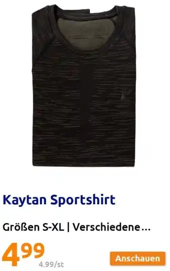 Action Kaytan Sportshirt Größen S-XL Angebot