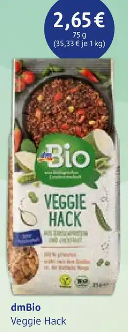 dm drogerie dmBio Veggie Hack 75 g Angebot