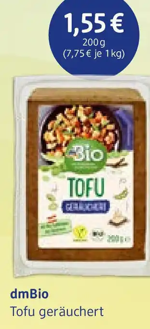 dm drogerie dmBio Tofu geräuchert 200 g Angebot