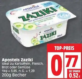 Edeka Apostels Zaziki 200g Becher Angebot