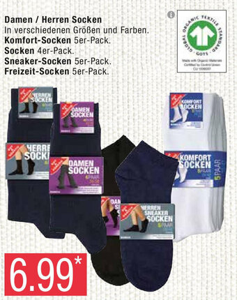 Marktkauf Damen / Herren Socken Angebot
