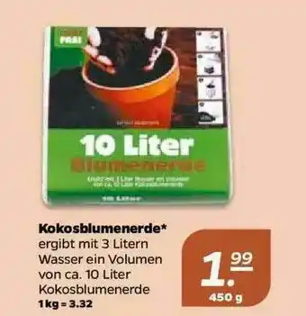 NETTO Kokosblumenerde Angebot